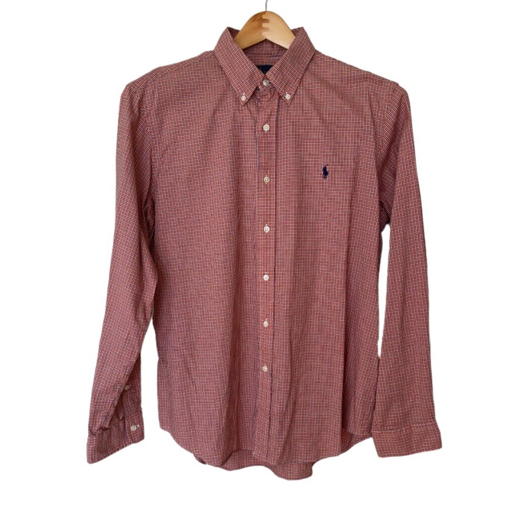 Ralph Lauren, Men's Large (L) Buttoned Down, Light Weight, 100% Cotton
